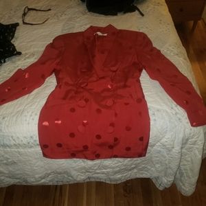 Limited red blazer